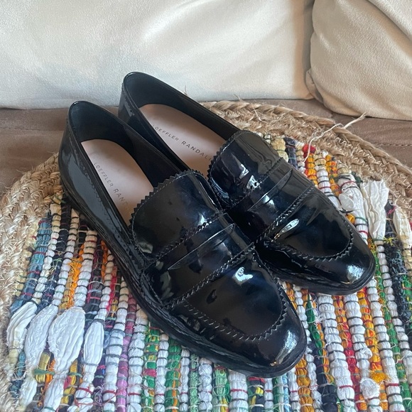 Loeffler Randall Leather Loafers - Picture 2 of 4